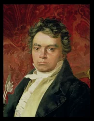 Porträt von Ludwig van Beethoven (1770-1827)